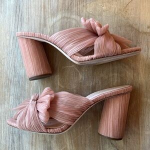 Loeffler Randall Pleated Bow Heel Size 9
